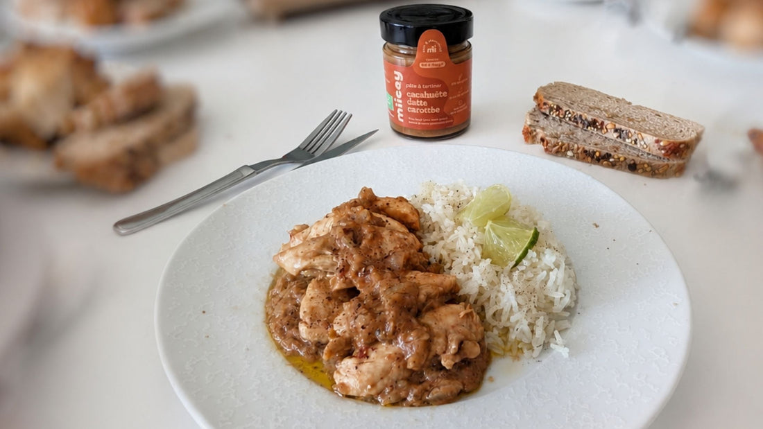 Poulet sauce cacahuète MIICEY
